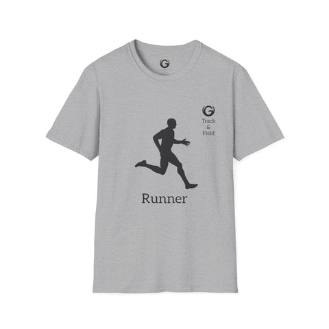 T&F Runner Male Unisex Softstyle T-Shirt