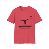 Gymnastics Balance Unisex Softstyle T-Shirt