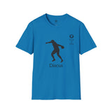 T&F Discus Unisex Softstyle T-Shirt