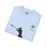 Baseball Batter Unisex Softstyle T-Shirt