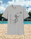 Cat Volleyball Tee