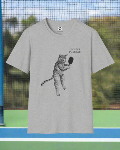 Cat Pickleball T-Shirt