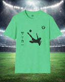 Soccer Player Mid-Air Shot T-Shirt