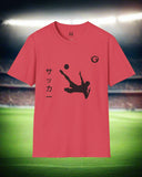 Soccer Player Mid-Air Shot T-Shirt