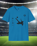 Soccer Player Mid-Air Shot T-Shirt