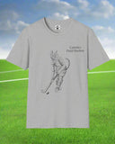 Field Hockey Cat Unisex Softstyle T-Shirt