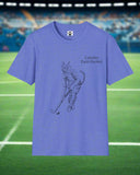 Field Hockey Cat Unisex Softstyle T-Shirt