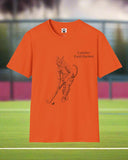 Field Hockey Cat Unisex Softstyle T-Shirt