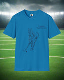 Field Hockey Cat Unisex Softstyle T-Shirt