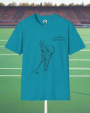 Field Hockey Cat Unisex Softstyle T-Shirt